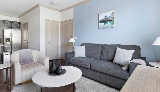 Landing | Stylish 1BD, Gym, Yoga Studio