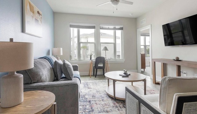 Landing | Stylish 3BD, Gym