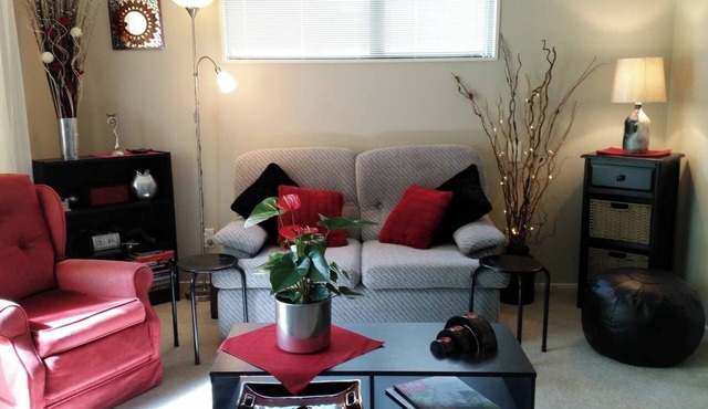 Larchmont Heights, slightly out of town, peaceful, beautiful mountain views.