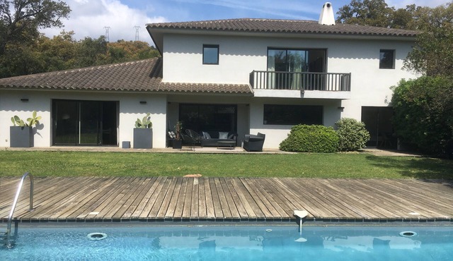 Large villa with heated pool