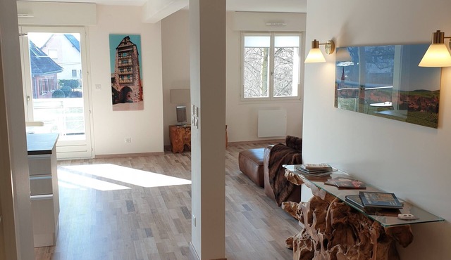 Large 2-bedroom apartment: l'Écrin du verger.