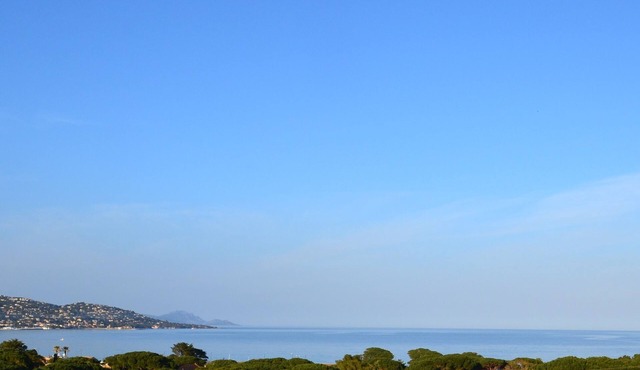 Large 2 rooms 47m2 magnificent sea view terrace wifi air conditioning garage beach 300m