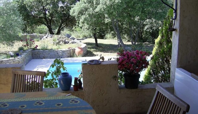 Large 200m² house with swimming pool (5 by10m) near Alès in the Cévennes, 8people