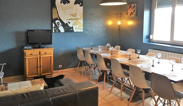 Large 3 bedroom gite, near Besançon with private terrace and parking