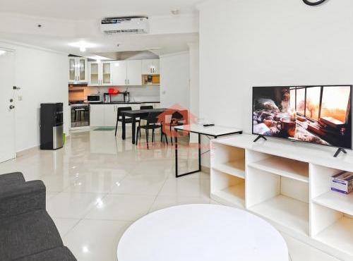 Large 3BR Rasuna Apt with Pool, Gym, WiFi by 2ndHome