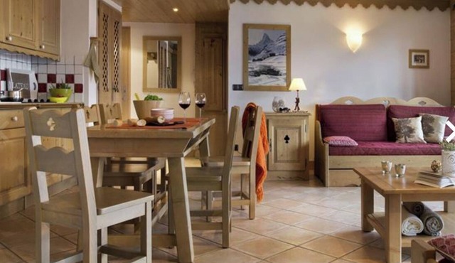 Large 3P. 4-6 Pers - Chalet Grand Standing in a 4* serviced residence