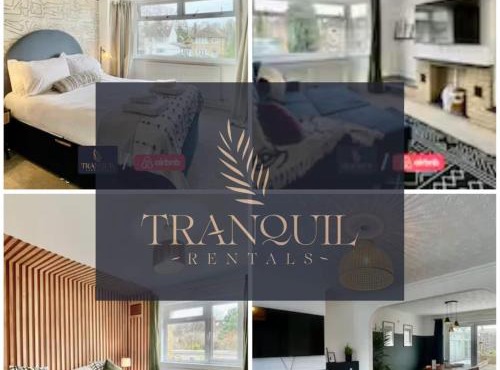 Large 4 BDR Home By Tranquil Ventures Short Lets & Serviced Accommodation Headington With Free Parking