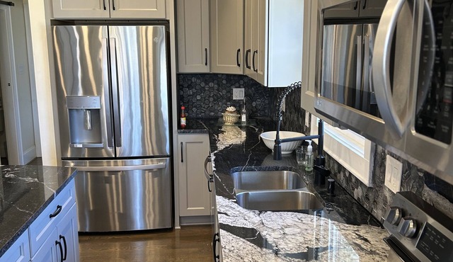 Large 4-bedroom House With Tesla Charging Station Add Tesla car for your stay