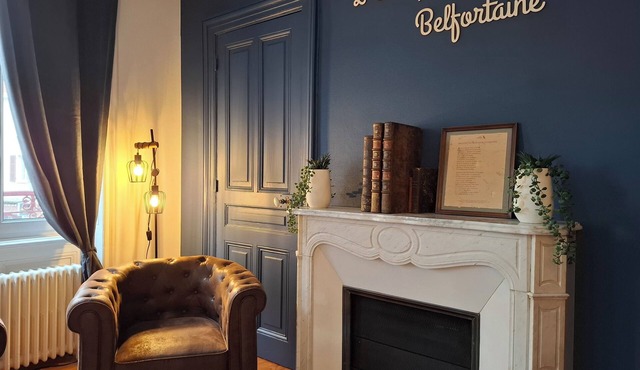 Large 4-star apartment in Belfort, 4 to 12 people, sauna and terrace