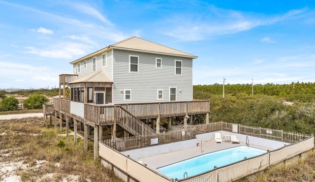 Large 6 Bdrm home with amazing Gulf Views, Easy Beach Access, and Private Pool