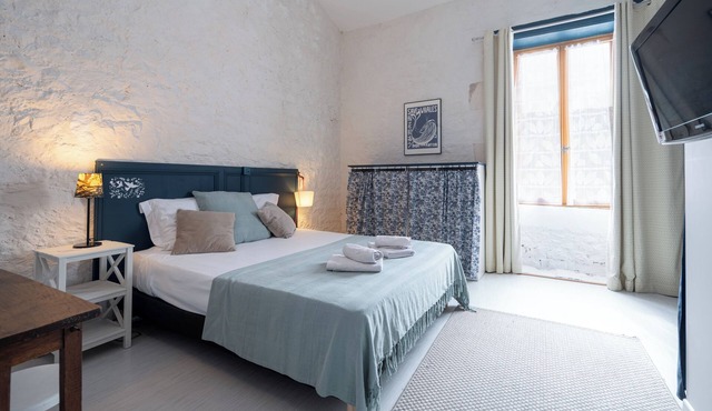 Large 6-person air-conditioned gite with swimming pool in a park near La Rochelle