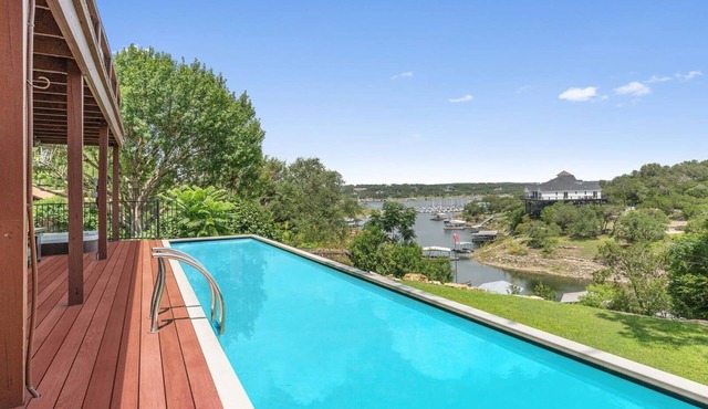 Large 6BR Lakefront Home with Private Pool & Views