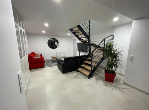 Large 85 m2 duplex apartment