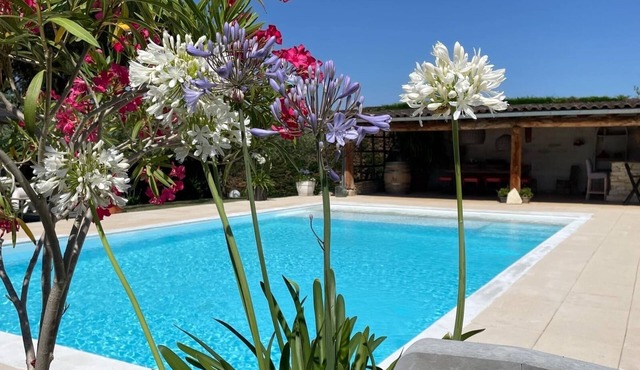 Large air-conditioned house, swimming pool Secure Very quiet Pétanque, Table tennis