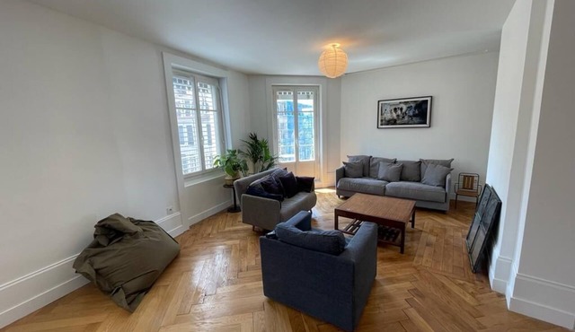 Large and beautiful apartment in the heart of Lyon