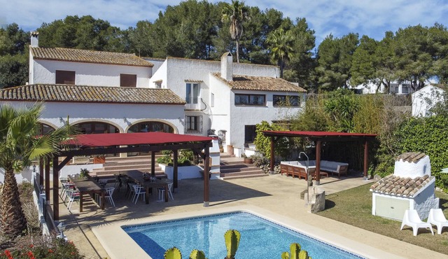 Large and classic villa in Javea, on the Costa Blanca, Spain with private pool for 12 persons
