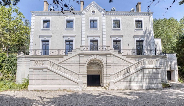 Large Apartment inside a Castle 15min from Lyon