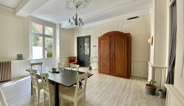 Large apartment of character with private courtyard.