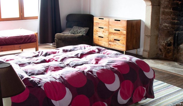 Large apartment with raised garden in the heart of Burgundy