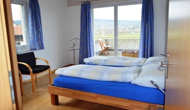 large barrier-free holiday flat on a farm