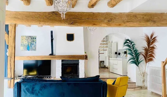 Large bright cosy & authentic house 160m² - 35′ Fontainebleau, 1h15 Paris