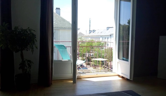 Large, bright apartment in the heart of the city