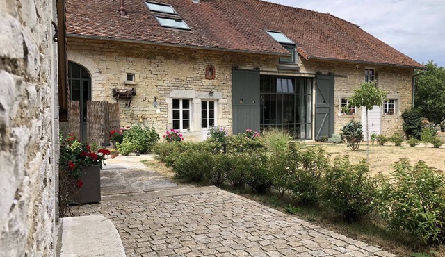 Large, bright designer country house