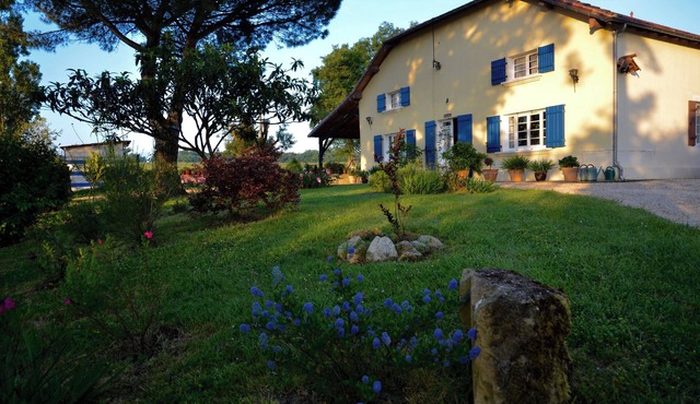 Large bucolic cottage.