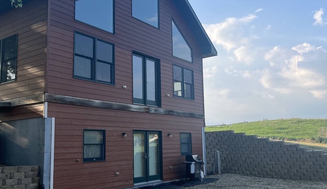 Large cabin on a private lake. Lots of great fishing lakes in the area.
