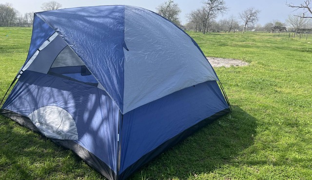 Large Campsite w/6-person Tent on Peaceful Mini-Farm F3