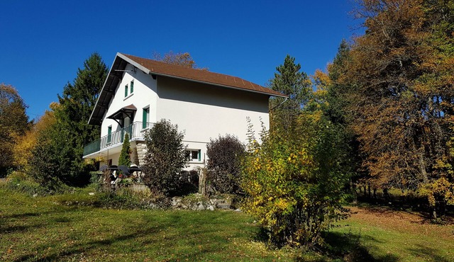 Large-capacity gîte 1.5 km from the Hérisson waterfalls,