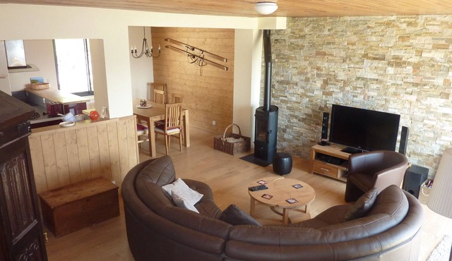 Large Chalet in Angles with magnificent view of lake and mountains, classed 4 *