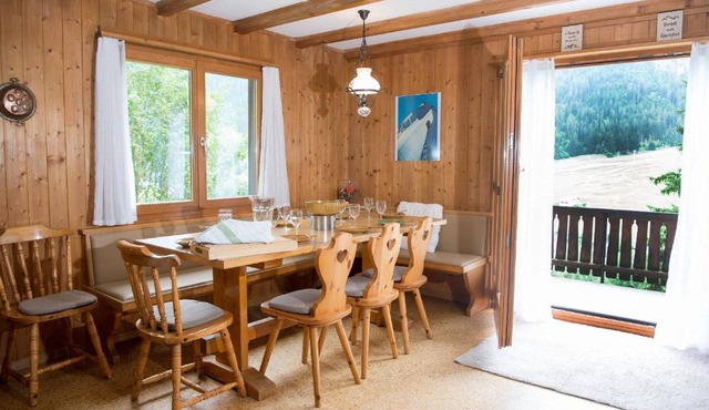 Large chalet with panoramic views