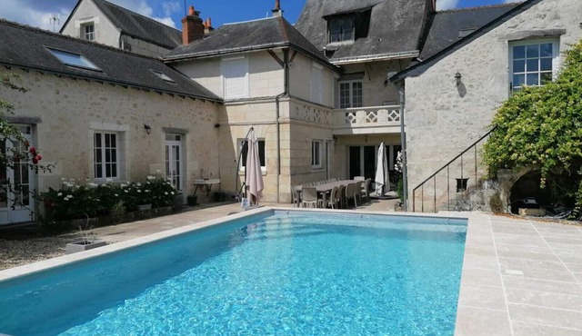 Large charming house between town and countryside