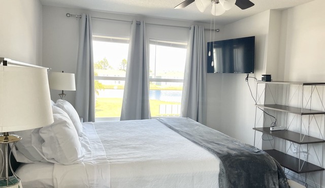 Large , CLEAN townhome with pool view, next to Sports Complex