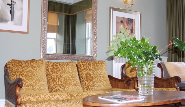 Large comfortable four bedroom apartment in village setting