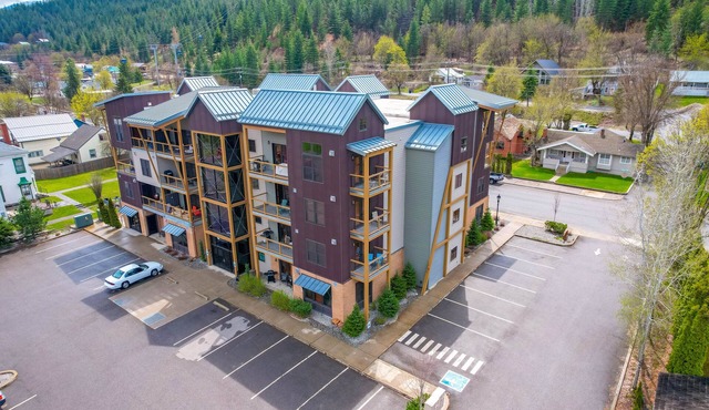 Large Condo Full Kitchen - Ski or Bike, Mtn Views, Hot tub, Fireplace