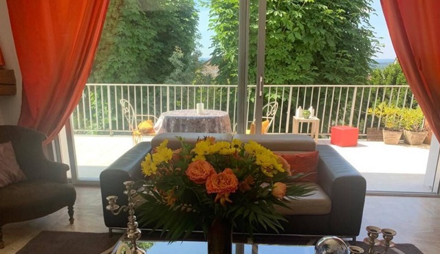 Large duplex apartment with beautiful view