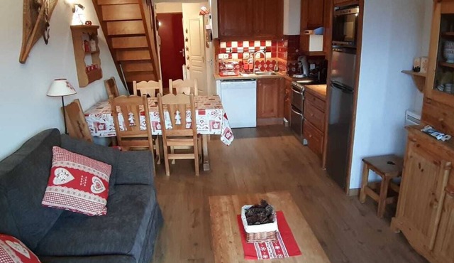 Large duplex 50m2 at the foot of the slopes LA JOUE DU LOUP