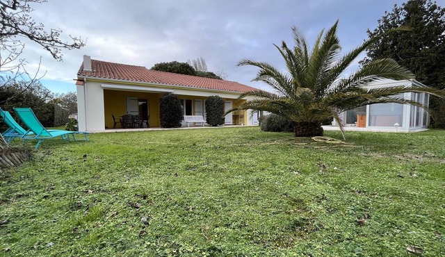 Large family house, 5 rooms, 10 guests, SPA & garden, peaceful, Le Grand-Village-Plage