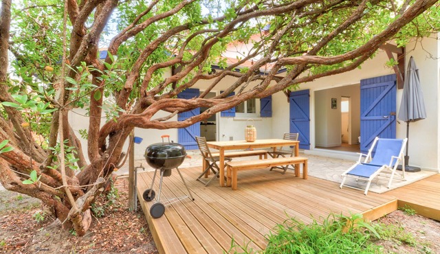 Large family home 200m from the lake - Taussat