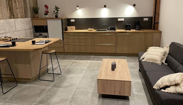 Large and charming studio