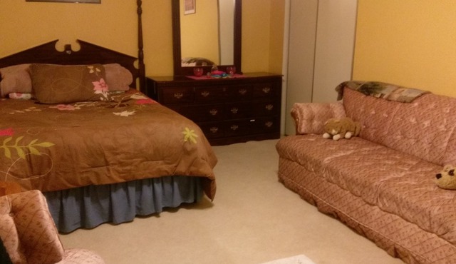 Large Furnished Basement Room