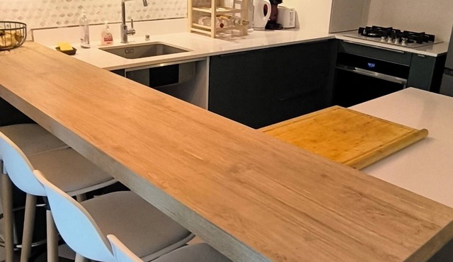 Large garden apartment