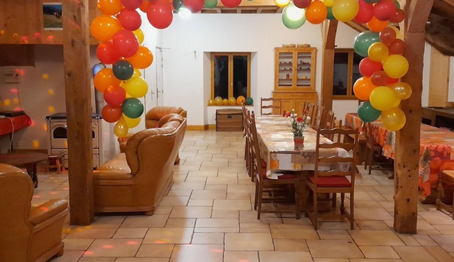 Large gite in the Haut Jura! Spacious room for games and parties!