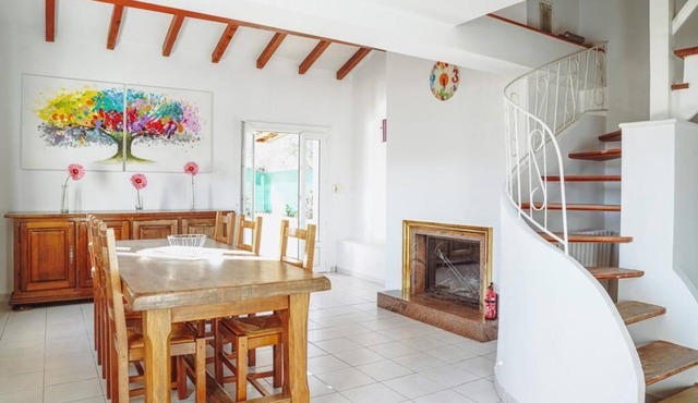 Large gite with panoramic views.