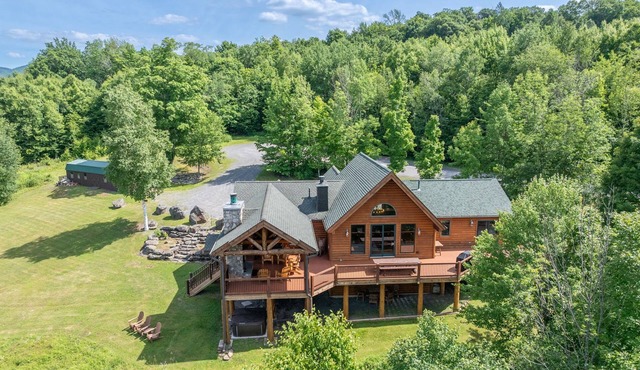 Large Group Catskills Mountain Retreat near Hunter & Windham Mountains