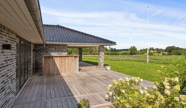 Large holiday home with pool near Odense