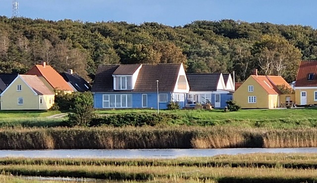 Large holiday house with great seaview - sauna and hottub