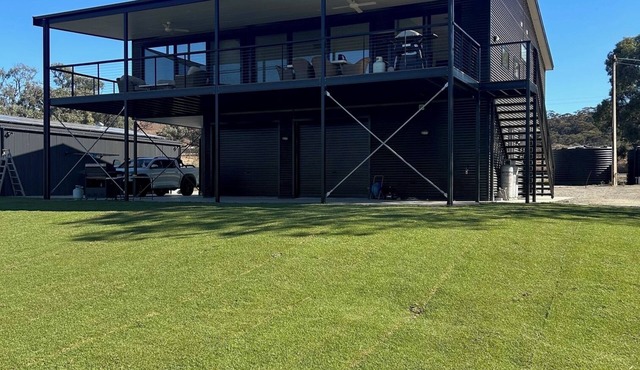 Large home on the water with boat ramp and jetty